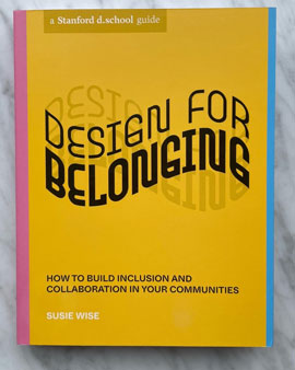 Design for belonging book cover