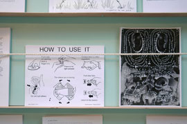 Activity sheets by Bean Gilsdorf (left) and Brian Zegeer (right).